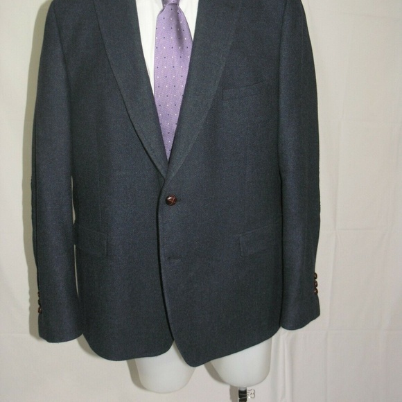 Gant Flannel Weight Recent Two Button Blazer 50R